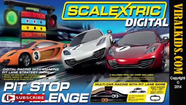 Scalextric - Scalextric Digital Pit Stop Challenge Set - C1296 - Race Cars - Review