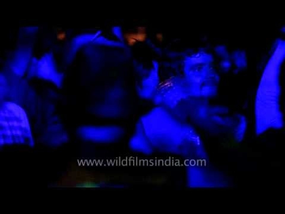 Electronic music night at Himalayan music festival