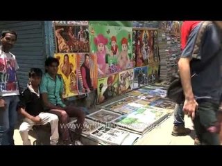 Sunday second-hand book market, Delhi