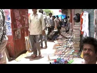 Weekly book market at Daryaganj