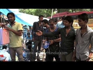 A scene at 'Sunday Bazaar' - Daryaganj, Delhi