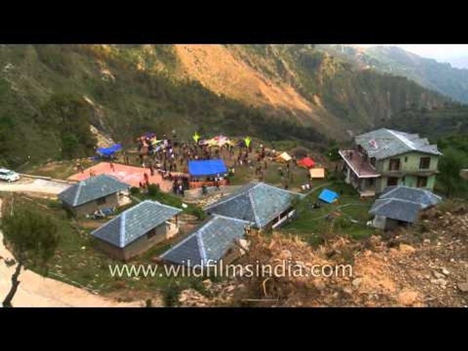 Musical evening at the Great Himalayan Resort, Bhagsunath
