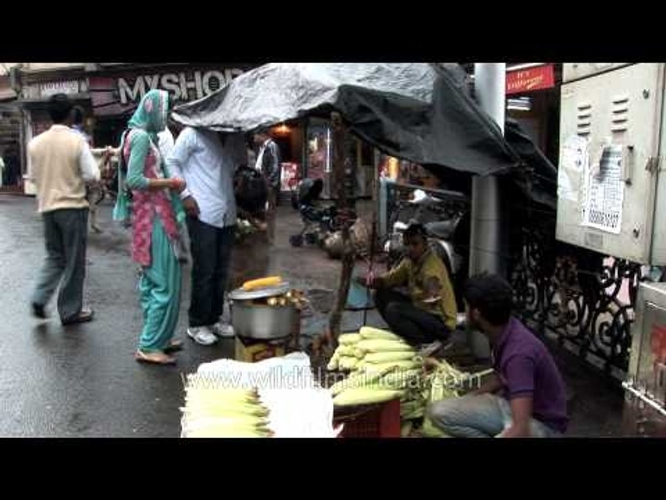 Corn-on-the-cob Himalayan style!