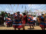 Choliya dancers outstanding performance at Kumaoni wedding