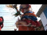 Choliya dancers performing at Kumaoni wedding