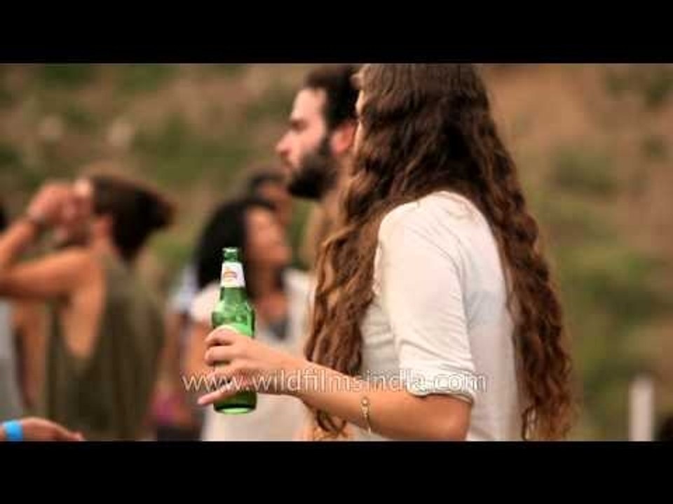 DJ Mash performing live at Himalayan Music Festival