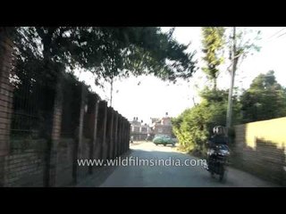 Driving through the roads of Nepal