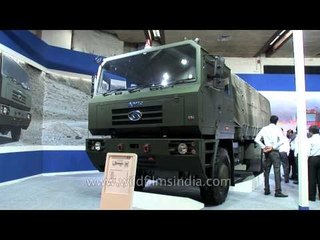AMW unveils defence vehicle range at DefExpo 2012