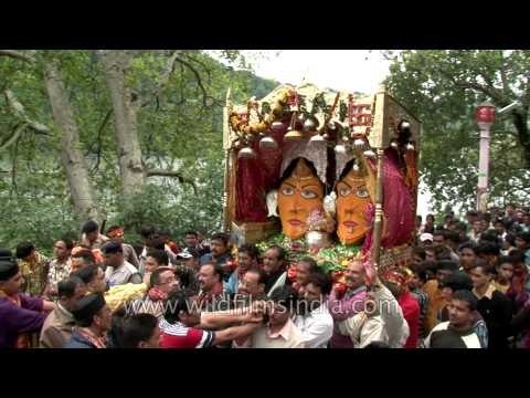Procession during the Nanda Devi Mahotsav, Nainital