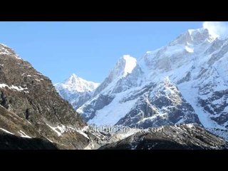 Time lapse of Kedarnath peaks