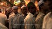 Muslim devotees thronged Nizamuddin Auliya Dargah
