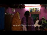 Kumaoni women performing their traditional wedding dance