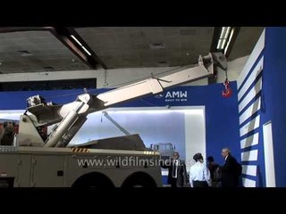 AMW dazzles with an array of military vehicles at Defence Expo 2012