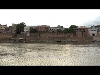 Sailing down the Ganges in Varanasi