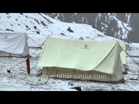 Tents for the pilgrims in Kedarnath