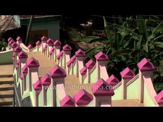 Stairs to Mathur Aqueduct - Kanyakumari, Tamil Nadu