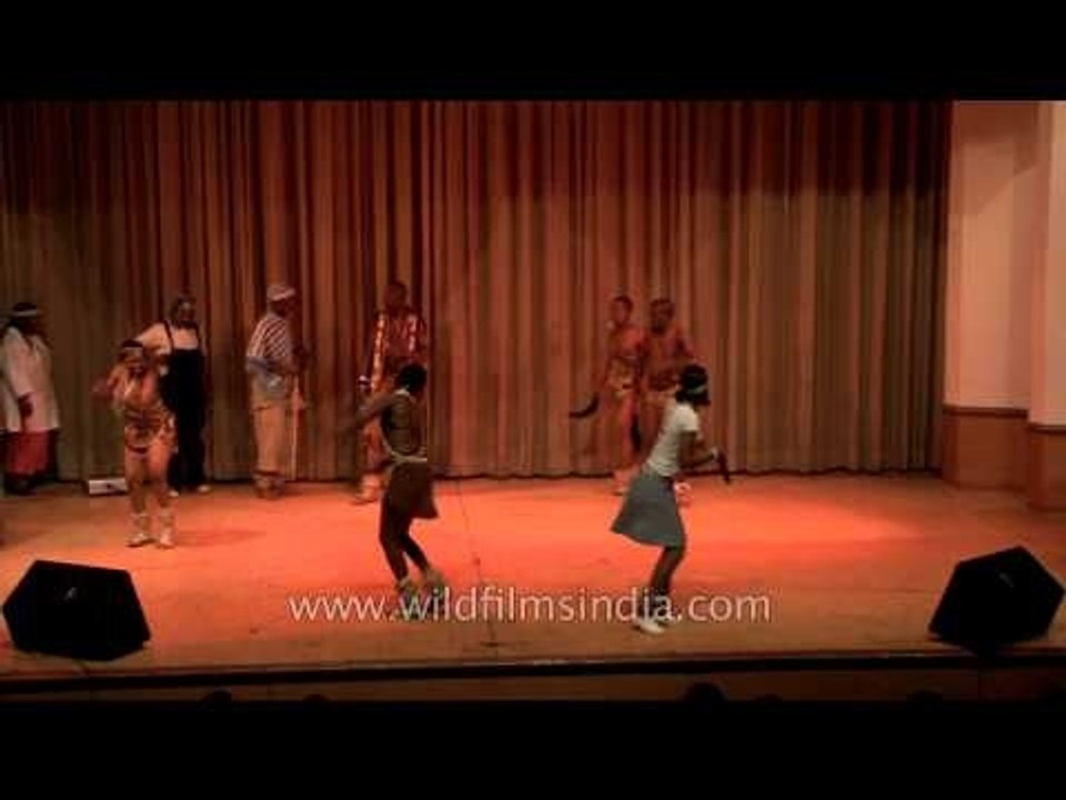 Botswana dance: African rhythm
