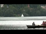 Yachts and boats on Nainital lake