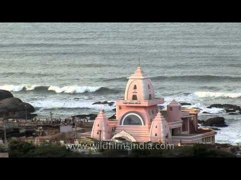 The Gandhi Mandapam in Kanyakumari