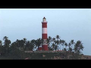 Light house as seen from Kovalam beach