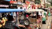 Devotees take e-rickshaws to reach Shri Digambar Jain Lal Mandir