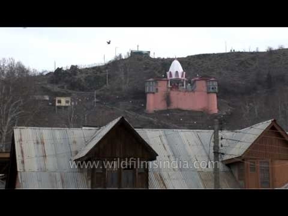 Sharika Mata Temple on the hill of Hari Parbat, Srinagar