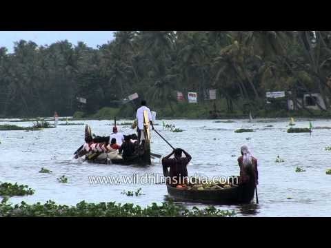 Women participants at Nehru trophy boat race, Kerala