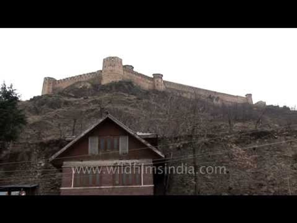 Hari Prabhat Fort overlooking Srinagar