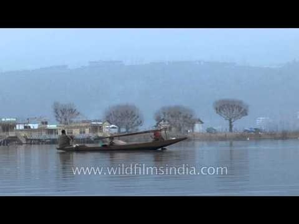 Shikara ride in the famous Dal Lake, Srinagar