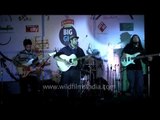 Dhruv Visvanath Trio performing in Big Gig Festival 2014, Landour