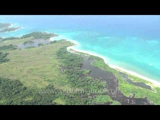 Tsunami damage and aerial footage of Car Nicobar Islands