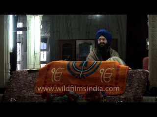 Darbar Sahib of Chatti Padshahi Gurudwara in Srinagar, Kashmir