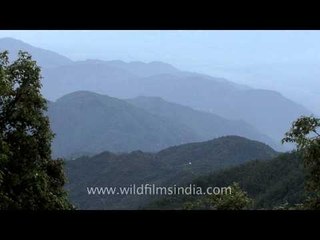 The lush and breathtaking Mussoorie hills