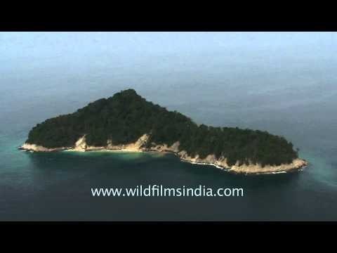 Exquisite aerial view of the Andaman and Nicobar Islands
