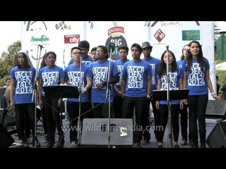 Accidentals 2014 performing in Big Gig festival, Landour