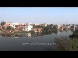 Panoramic view of Varanasi city