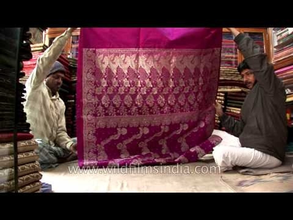Hand crafted and hand woven Banarasi sarees from master weavers in Varanasi