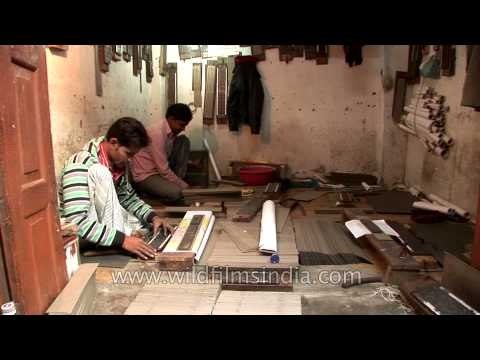 Crafting beautiful designs for Banarasi sarees