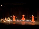 Kathak dance performance by disciples of Uma Sharma