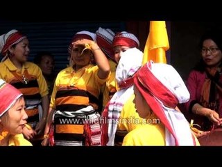 Rongmei tribe in Manipur gathered to celebrate sports festival