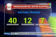 Perú privatiza sector eléctrico pero usuarios serían afectados