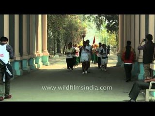 Yaoshang sports marked by lighting of the torch