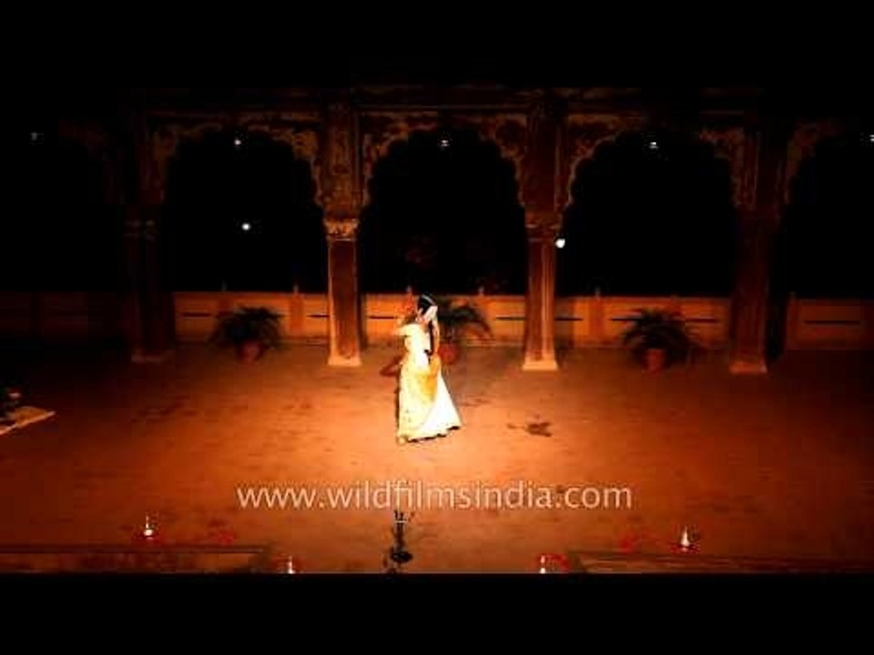 Malti Shyam performing at the Kathak Festival