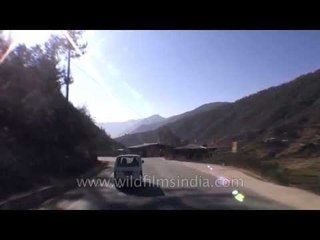 Bhutan Road trip : Thimphu to Paro drive