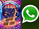 Shahrukh Khans Happy New Year Trailer on Whatsapp