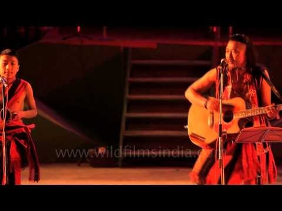 King of Naga blues: Guru Rewben Mashangva at the Sangai Fest