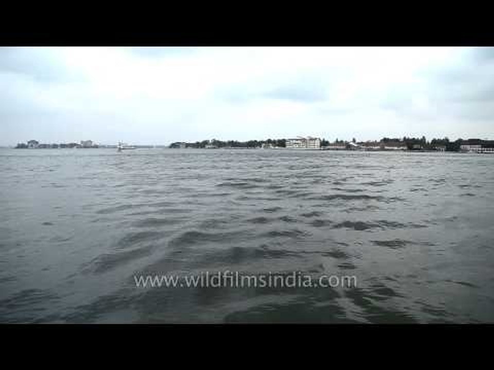 Exploring the backwaters of Kerala