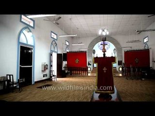 Interior view of St. Peter's & St.Paul's church