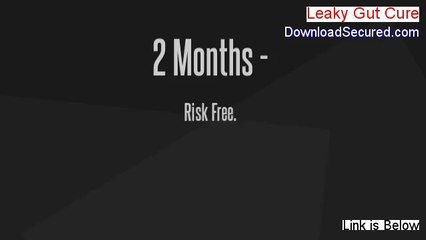 Leaky Gut Cure Free Review [leaky gut cure book]