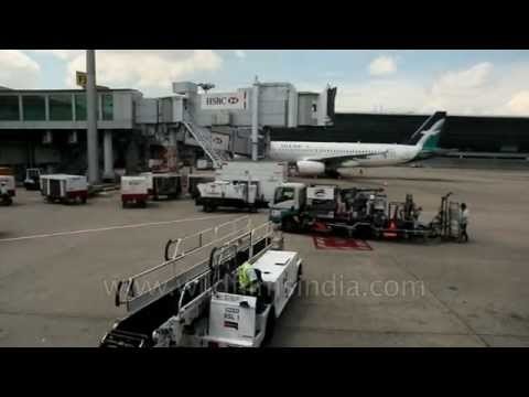 Valuair aircraft taxiing and waiting on the tarmac at Kuala Lumpur Airport